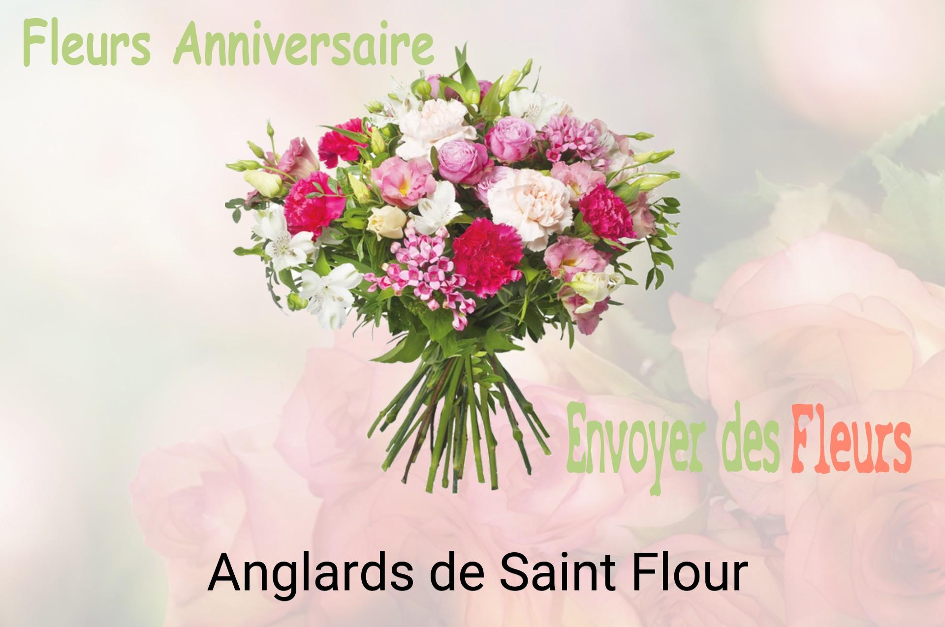 Bouquet de fleurs d’anniversaire livré à Anglards-de-Saint-Flour