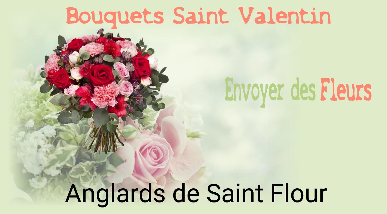 Roses de Saint-Valentin livrées à Anglards-de-Saint-Flour